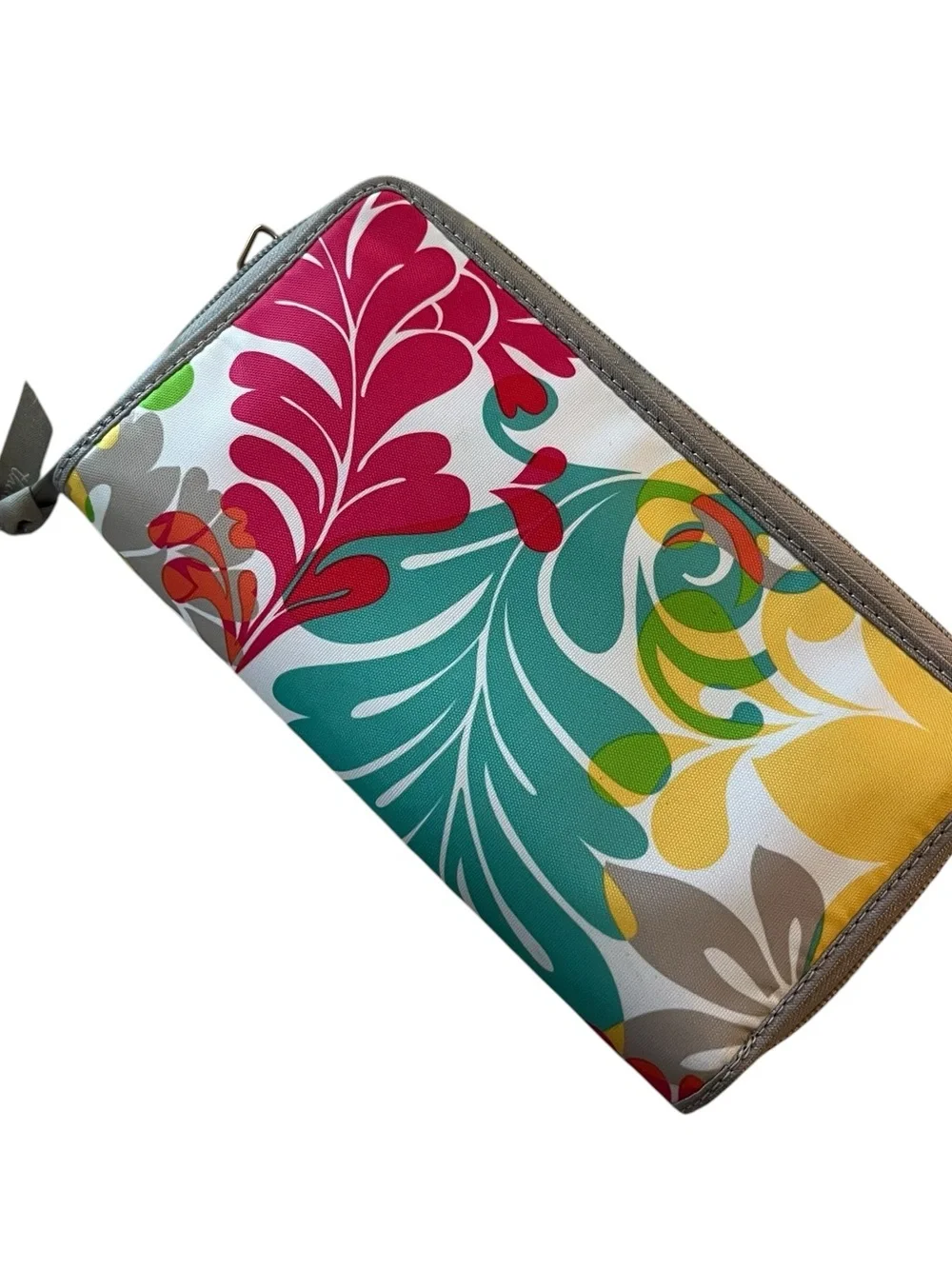 Thirty One Floral Multi-Color coupon organizer zip wallet